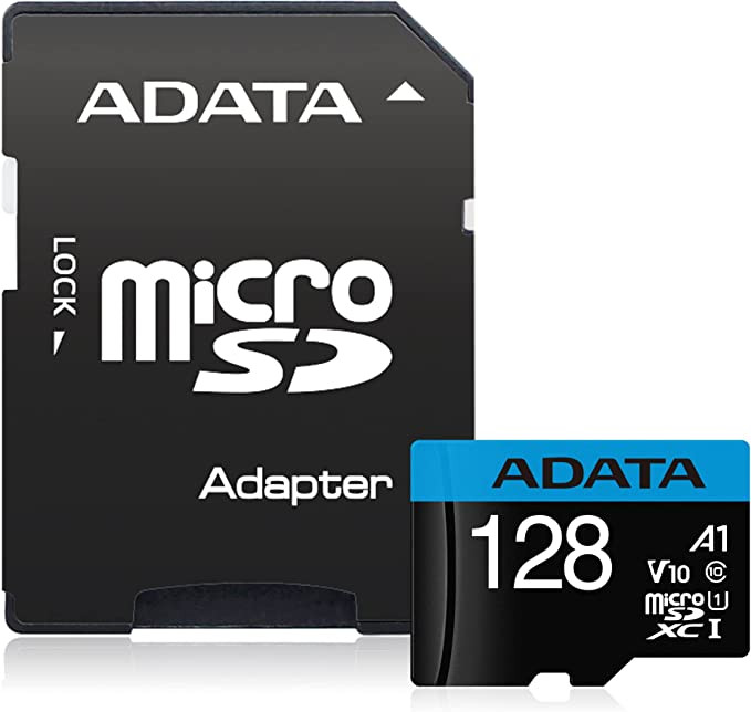 ADATA | microSDXC/SDHC UHS-I Memory Card | Premier | 128 GB | microSDHC/SDXC | Flash memory class 10