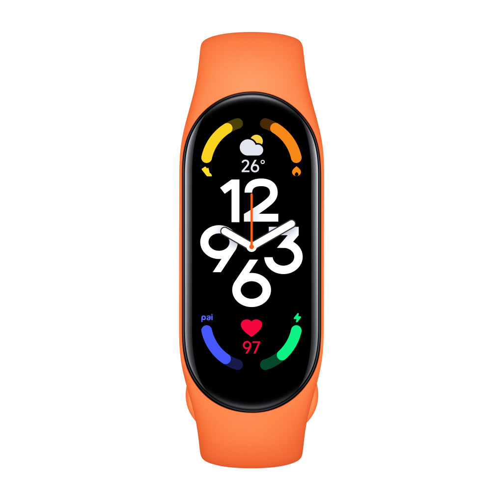 Xiaomi | Smart Band 7 Strap | Orange | Strap material: TPU | Total length: 255mm