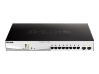 D-Link DGS-1210-10MP Juhitav L2 Gigabit Ethernet (10/100/1000) Power over Ethernet tugi Must, Hall