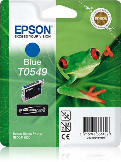 Epson Ultra Chrome Hi-Gloss | T0549 | Ink | Blue