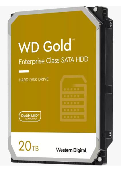 HDD|WESTERN DIGITAL|Gold|WD202KRYZ|20TB|SATA|512 MB|7200 rpm|3,5"|WD202KRYZ
