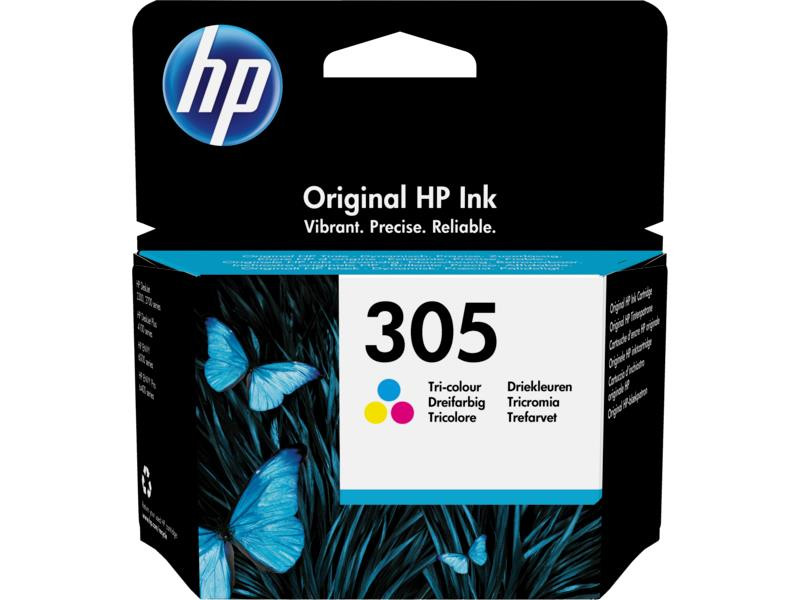 HP 305 Tri-color Original Ink Cartridge