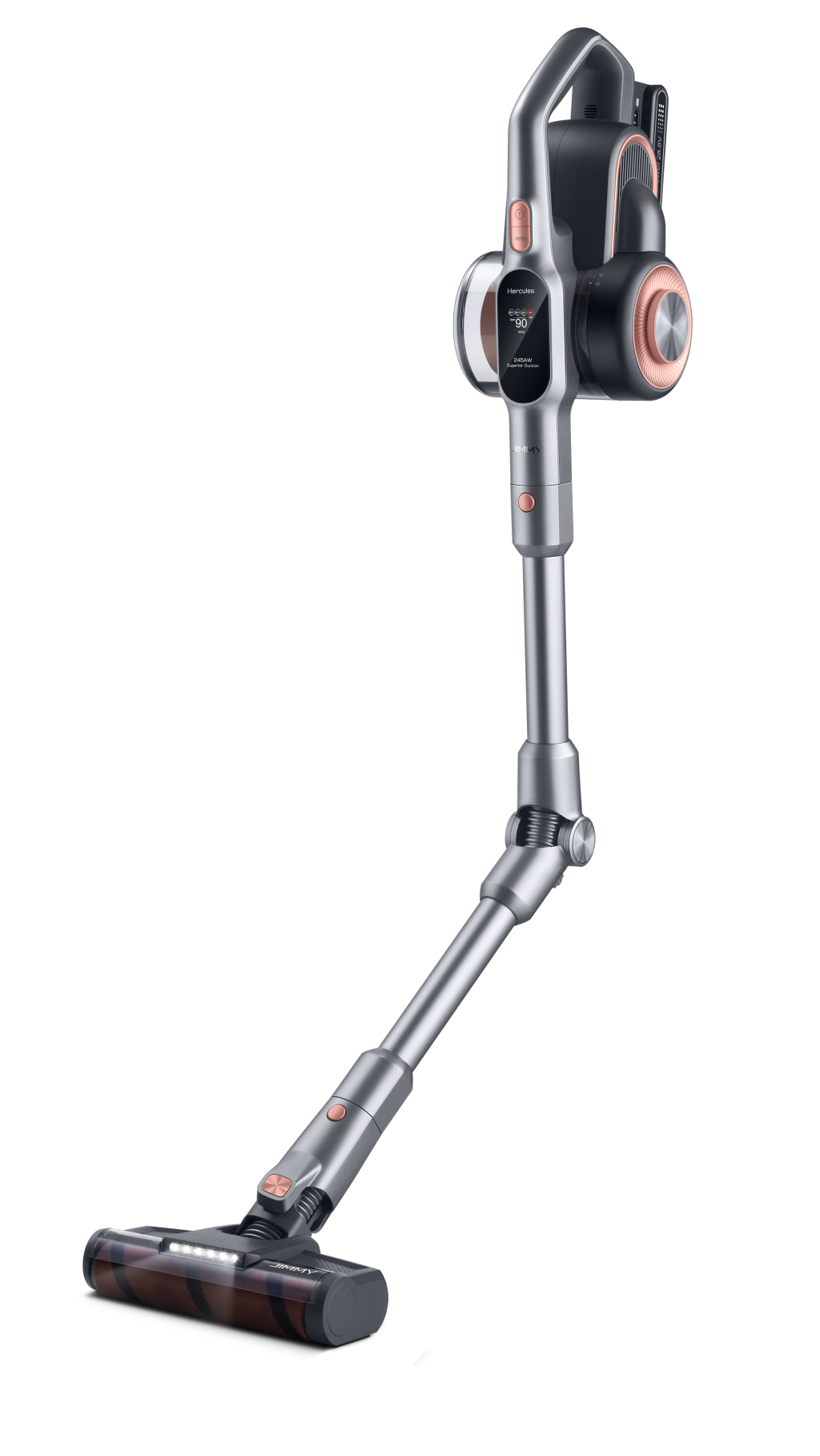 Jimmy | Vacuum Cleaner | H10 Pro | Cordless operating | Handstick and Handheld | 650 W | 28.8 V | Operating time (max) 90 min | Grey | Warranty 24 month(s) | Battery warranty  month(s)