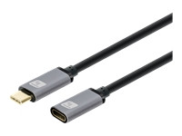 TECHLY USB 3.2 Gen 2 USB-C M/F E-Mark