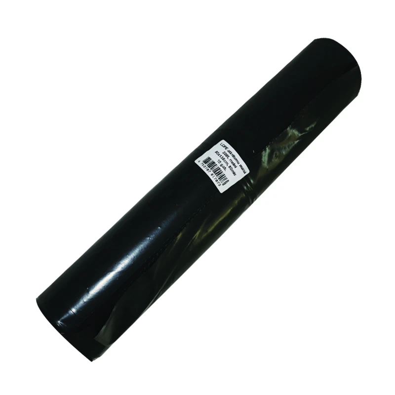 Prügikotid, 200 l, 10 vnt, LDPE, 80 mic, 80 x 135 cm,  must