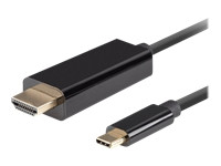 LANBERG Cable USB-C M ->HDMI M 0.5m 4K