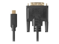 LANBERG Cable USB-C->DVI-D 24+1 M/M 0.5