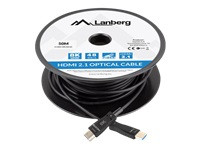 LANBERG HDMI v2.1 M/M cable 50m optical