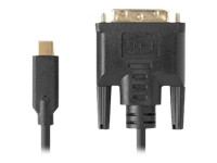 LANBERG Cable USB-C->DVI-D 24+1 M/M 3m