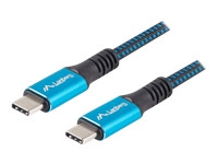 LANBERG cable USB-C M/M 4.0 1.2m 100W 5K