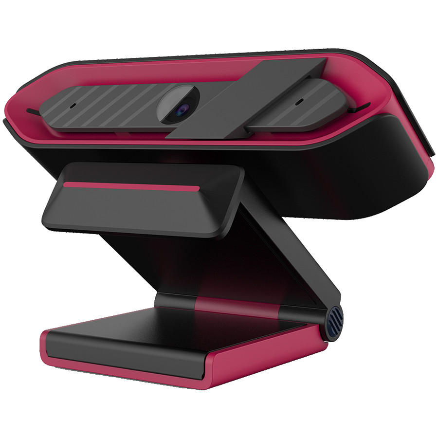 LORGAR Rapax 701, Streaming Camera,2K 1080P/60fps, 1/3'',4Mega CMOS Image Sensor, Auto Focus, Built-in high sensivity low noise cancelling Microphone,Pink coating color, USB 2.0 Type C , L=2000mm, size: 105x46.8x62.5mm, Weight: 108g