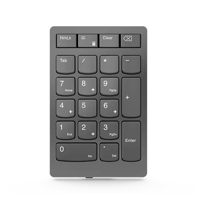 Lenovo | Go Wireless Numeric Keypad | Numeric Keypad | Wireless | N/A | Storm Grey