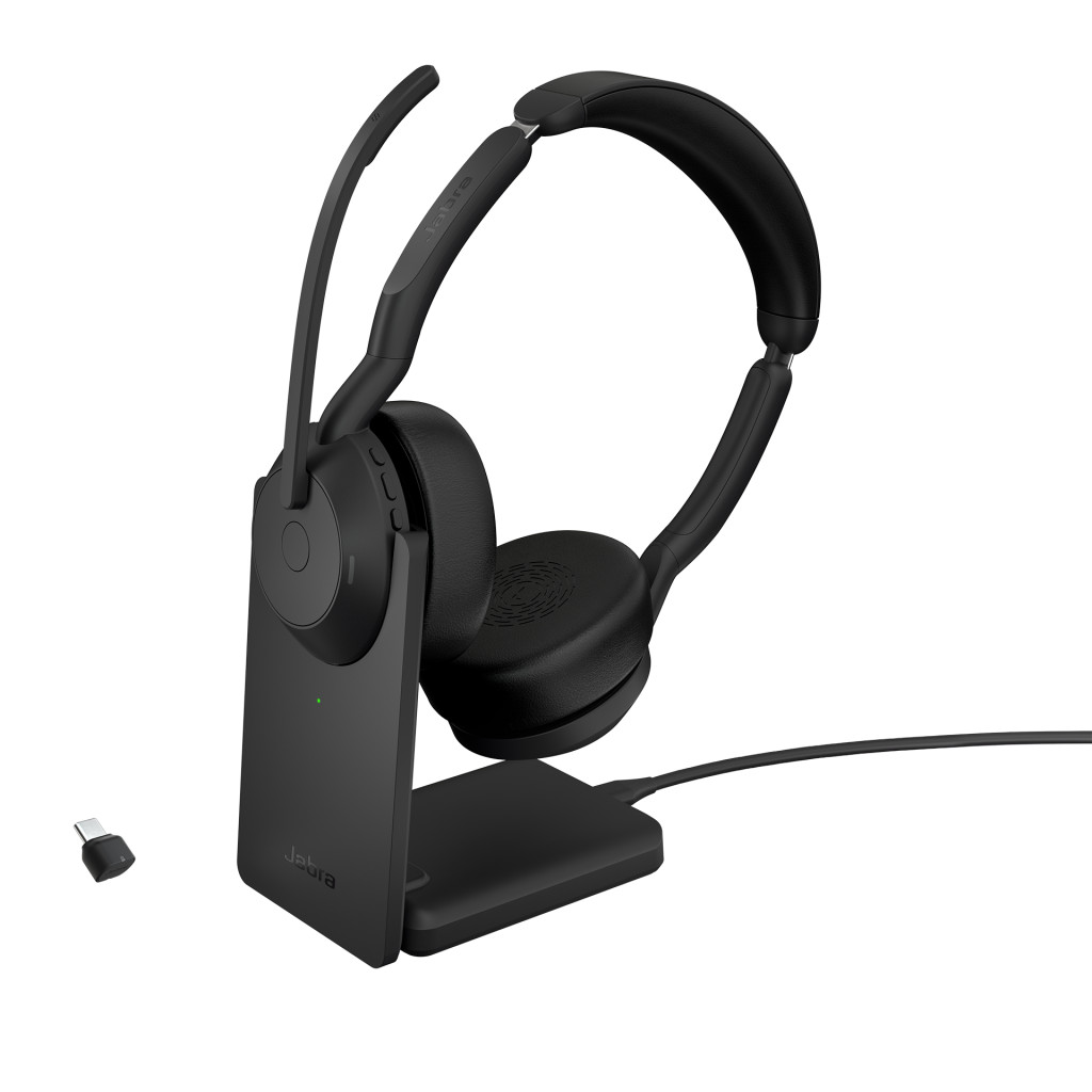 JABRA Evolve2 55 Link380c UC Stereo Stan
