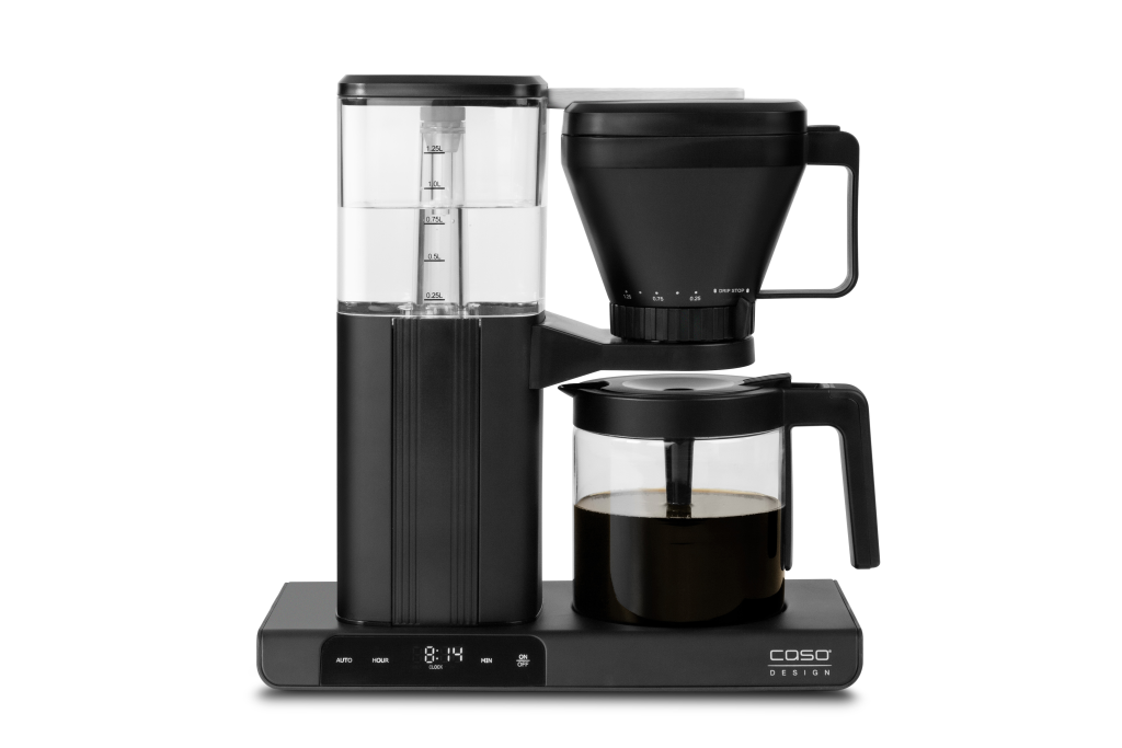 Caso | Design Coffee Maker | Aroma Sense | Pump pressure Not applicable bar | Manual | 1550 W | Black
