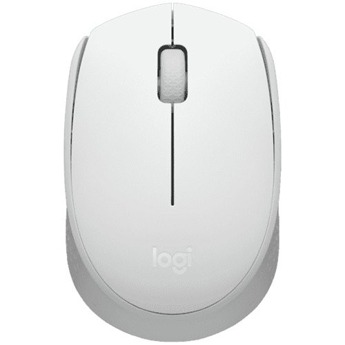 LOGITECH M171 Wireless Mouse - WHITE