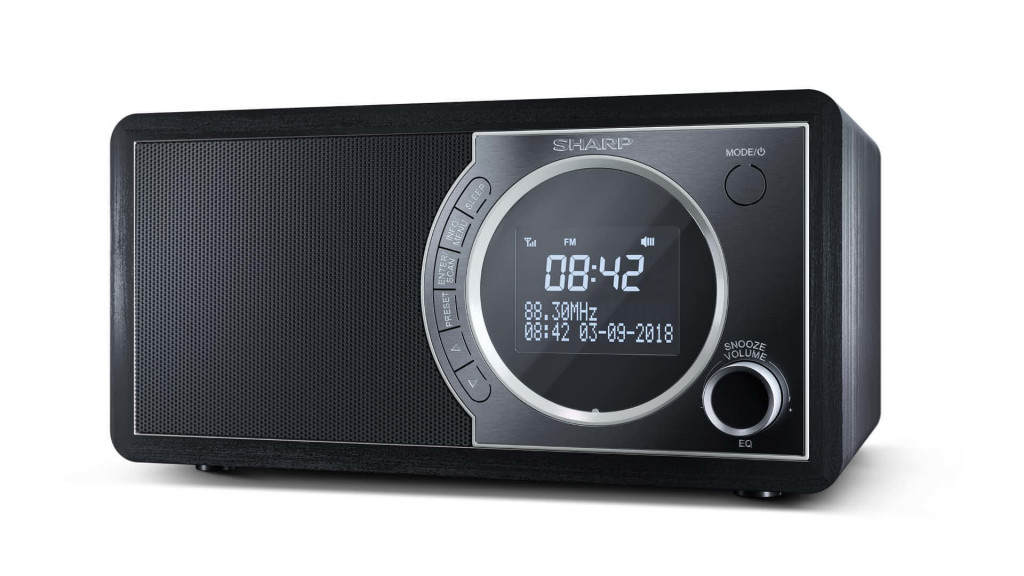 Sharp DR-450(BK) Digital Radio, FM/DAB/DAB+, Bluetooth 4.2, Alarm function, Midnight Black | Sharp | Digital Radio | DR-450(BK) | Midnight Black | Bluetooth | FM radio