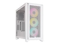 CORSAIR iCUE 4000D RGB Mid-Tower White