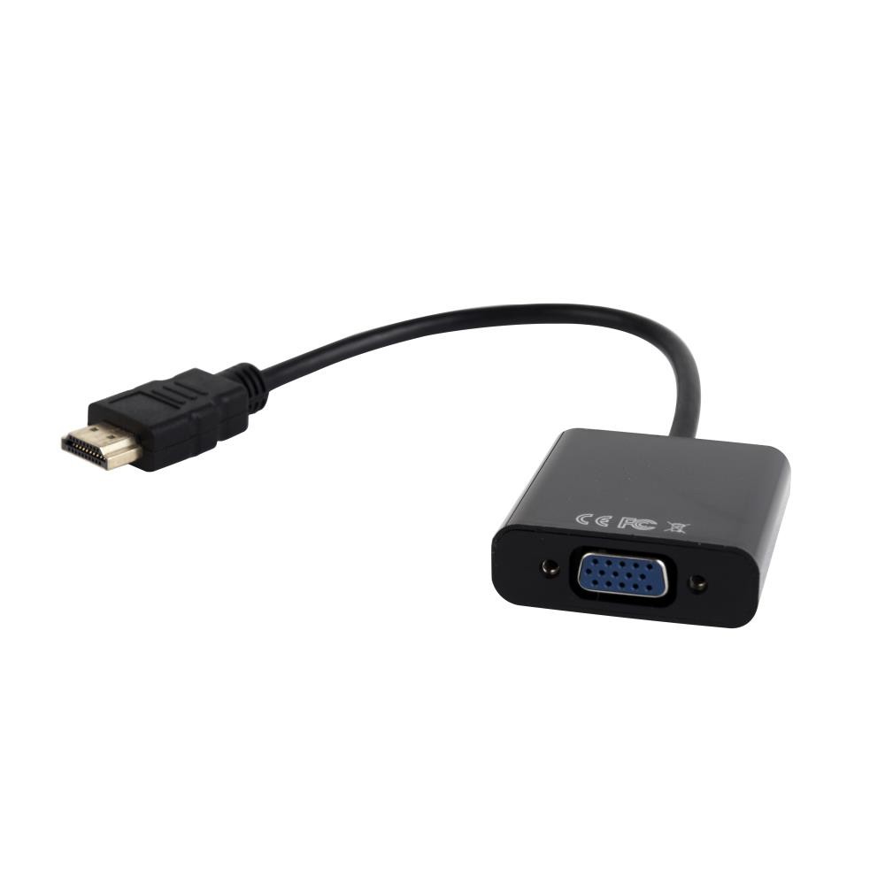 Gembird HDMI -> VGA/A-HDMI Adapter koos audiokaabliga