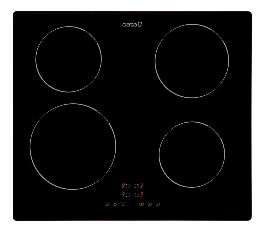 CATA Hob IB 6304 BK  Induction, Number of burners/cooking zones 4, Touch, Timer, Black