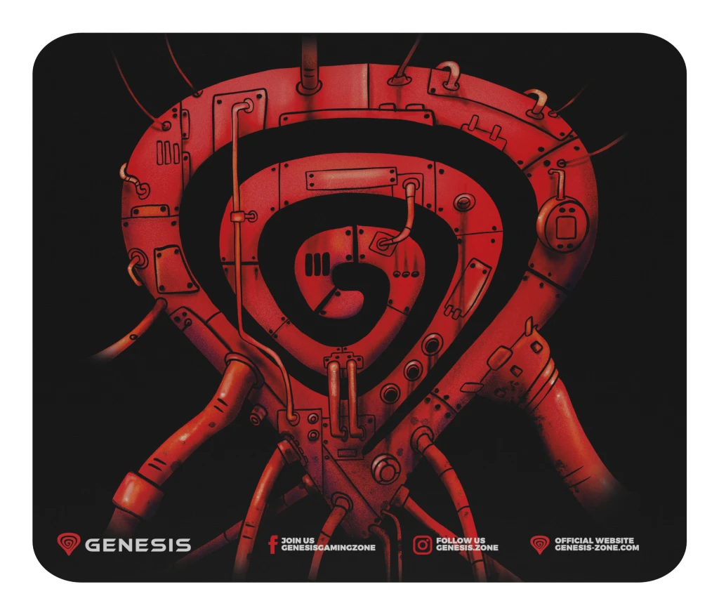 Genesis | Mouse Pad | Promo - Pump Up The Game | Mouse pad | 250 x 210 mm | Multicolor