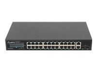 LANBERG switch PoE+ 24x 1GB 2x SFP 250W