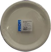 Papptaldrik, Profi,valge, D - 26cm, 50tk / pakis