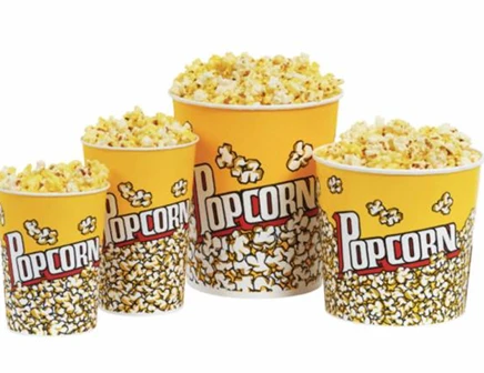 Tops popkorni serveerimiseks Garcia de Pou, 720 ml, H 17,7cm, 50tk
