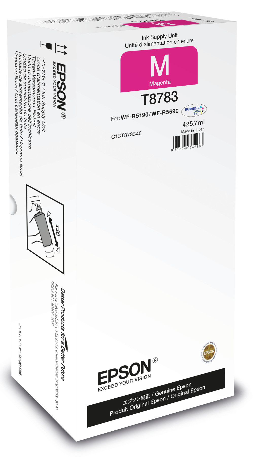 Magenta XXL Ink Supply Unit (425.7 ml; 50,000 pages)