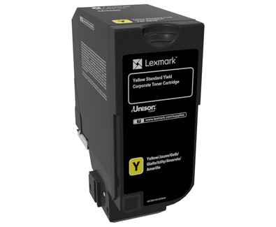 Lexmark CS720 cartridge, yellow