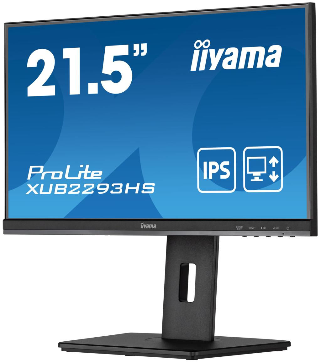 iiyama ProLite XUB2293HS-B5 PC lamekuvar 54,6 cm (21.5") 1920 x 1080 pikslit Full HD LED Must