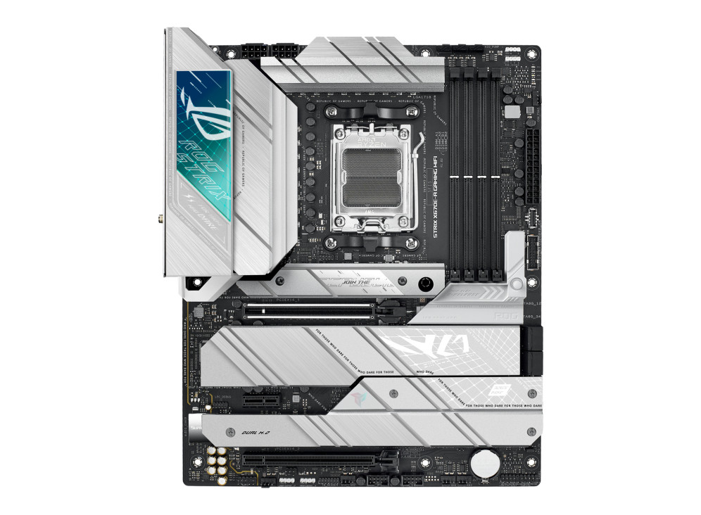 Asus | ROG STRIX X670E-A GAMING WIFI | Processor family AMD | Processor socket AM5 | DDR5 DIMM | Memory slots 4 | Supported hard disk drive interfaces 	SATA, M.2 | Number of SATA connectors 4 | Chipset  AMD X670 | ATX