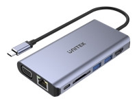 UNITEK D1019B HUB 8in1 USB-C 3.1