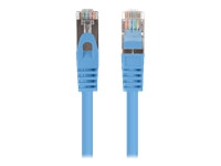 LANBERG Patchcord Cat.6 FTP 0.25m blue