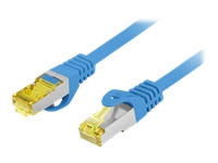 LANBERG Patchcord Cat.6A S/FTP LSZH CU