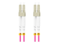 LANBERG Fiber optic patchcord MM LC/UPC-