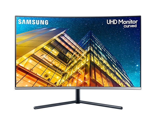 Samsung | Curved Monitor | LU32R590CWPXEN | 32 " | VA | UHD | 16:9 | Warranty  month(s) | 4 ms | 250 cd/m² | Black | HDMI ports quantity 1 | 60 Hz
