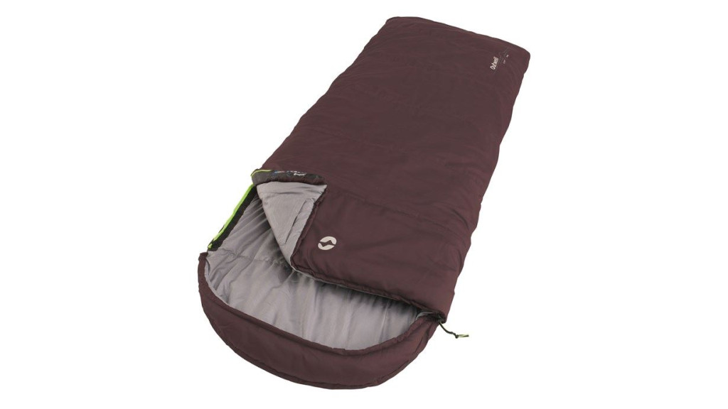 Outwell  Campion Lux Aubergine, Sleeping Bag,  225 x 85 cm, L-shape, Purple