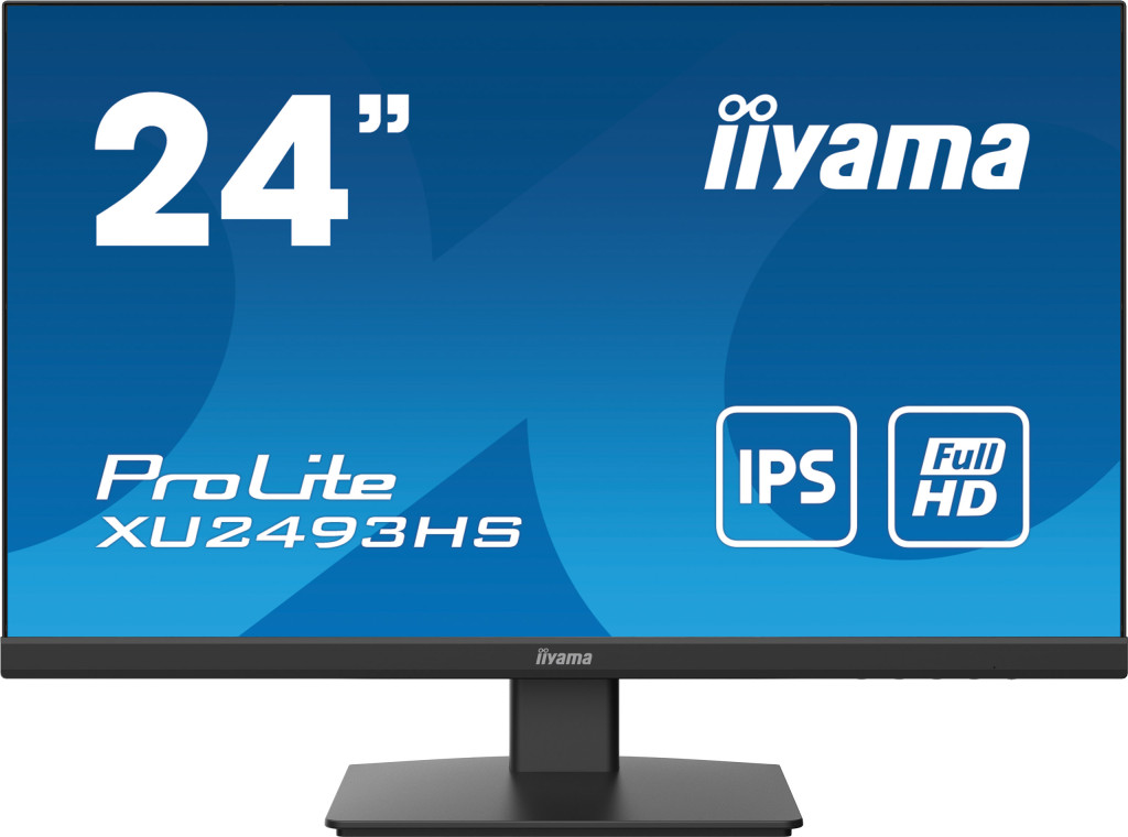iiyama XU2493HS-B5 PC lamekuvar 61 cm (24") 1920 x 1080 pikslit Full HD LED Must