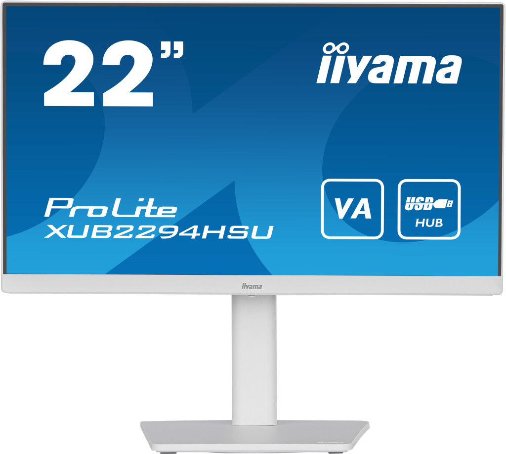 iiyama ProLite PC lamekuvar 54,6 cm (21.5") 1920 x 1080 pikslit Full HD Valge