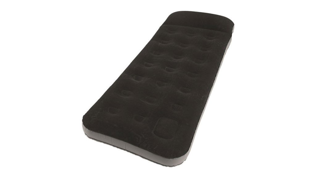 Outwell Excellent Single Sleeping Mat, Flock, Black and Grey