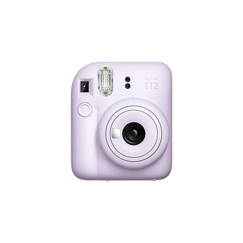 Fujifilm Instax Mini 12 Camera + Instax Mini Glossy (10pl) Lilac Purple 800