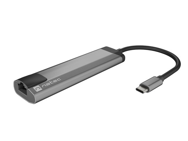 Natec | Multi-Port Adapter | Fowler Go | USB Type-C