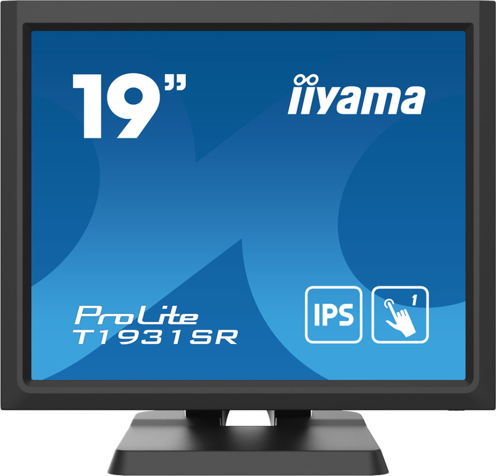 iiyama T1931SR-B6 POS-monitorid 48,3 cm (19") 1280 x 1024 pikslit SXGA Puutetundlik ekraan