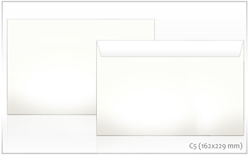Ümbrikud Mayer-Kuvert HK C5, 162x229, valge, 1000 tk