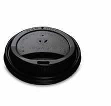 Kohvitopsi kaas VEGWARE, 89mm , 300-600ml, must, CPLA, 50tk