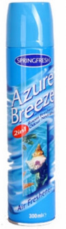Õhuvärskendaja Springfresh Azure Breeze 300 ml