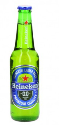 Õlu, Heineken alkoholivaba, 0,33l, pudel
