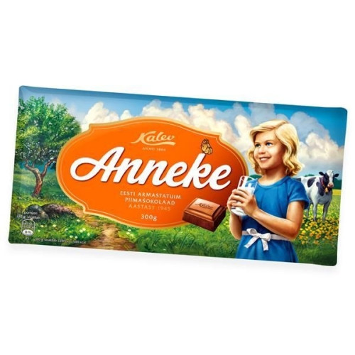 Piimašokolaad KALEV Anneke 300 g