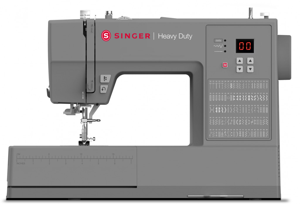 Singer | HD6605C Heavy Duty | Sewing Machine | Number of stitches 100 | Number of buttonholes 6 | Grey
