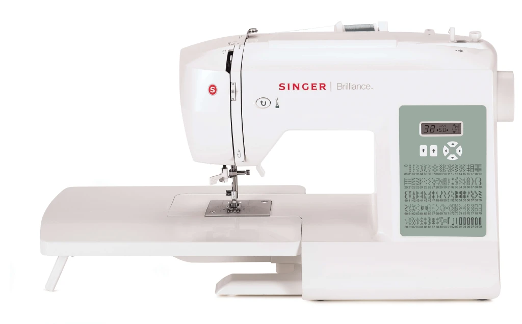Singer | Sewing Machine | 6199 Brilliance | Number of stitches 100 | Number of buttonholes 6 | White
